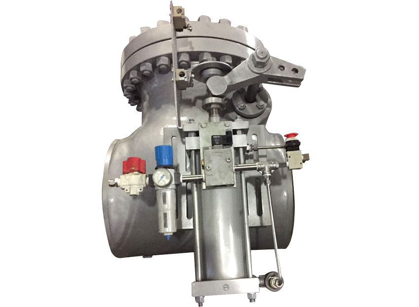 快关抽气止回阀